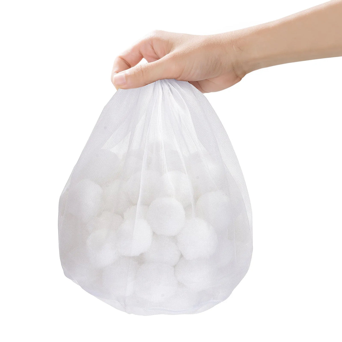 VEVOR Pool Filter Balls for Sand Filters, 0.7 kg, Reusable Polyester Fibre Filter Balls with Washing Bag, for Swimming Pools, Above Ground Pools and Aquariums