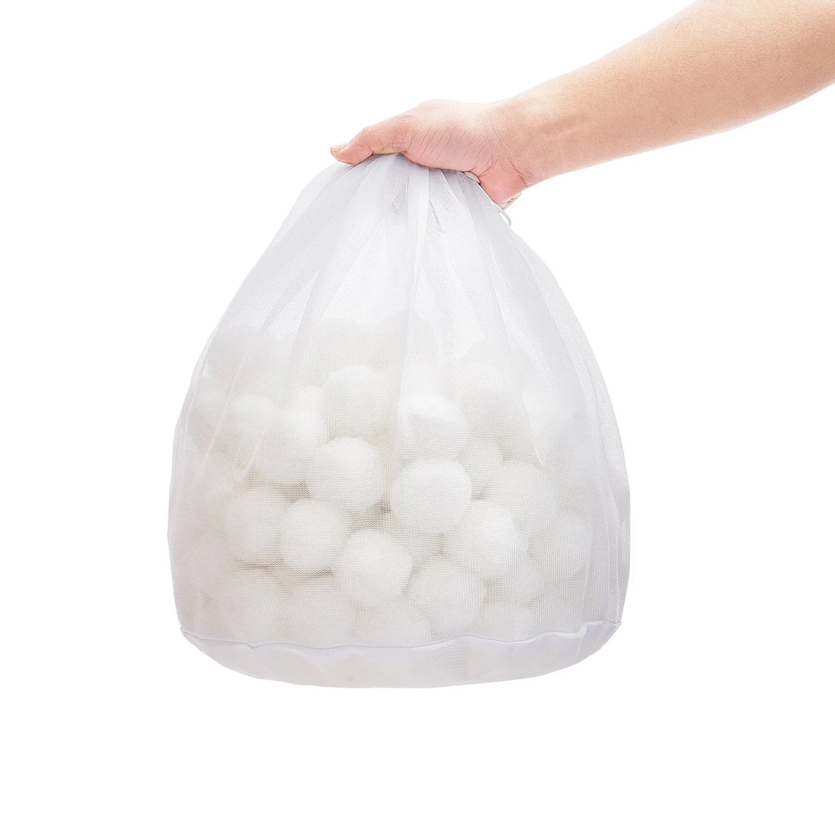 VEVOR Pool Filter Balls for Sand Filters, 1.6 kg, Reusable Polyester Fibre Filter Balls with Washing Bag, for Swimming Pools, Above Ground Pools and Aquariums