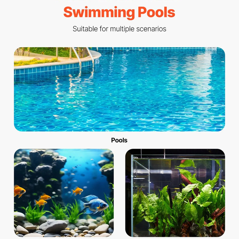 VEVOR baseina filtra bumbiņas smilšu filtriem, 0,7 kg, atkārtoti lietojams zilas krāsas poliestera šķiedras filtra materiāls ar mazgāšanas maisu, peldbaseiniem, akvārijiem un virszemes baseiniem