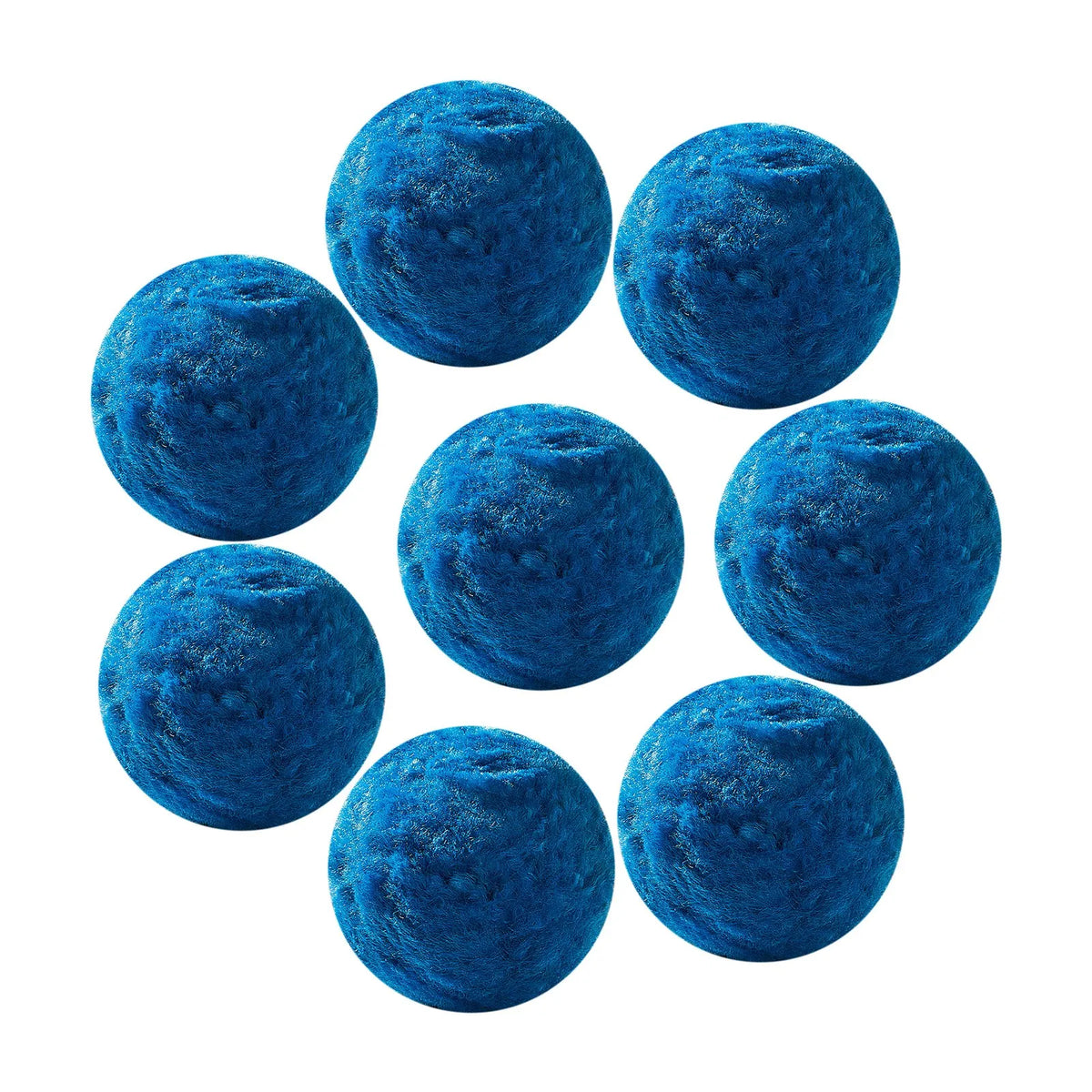 VEVOR Pool Filter Balls for Sand Filters, 1.8 kg, Reusable Blue Polyester Fibre Filter Media with Washing Bag, for Swimming Pools, Aquariums and Above Ground Pools