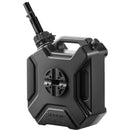 VEVOR degvielas kanna 5 l, plakana pārnēsājama degvielas tvertne ar uzgali un slēdzamu stiprinājumu, plūsmas ātrums līdz 15 l/min, hermētiska un droša, paredzēta automobiļiem, motocikliem, ATV un UTV, melna