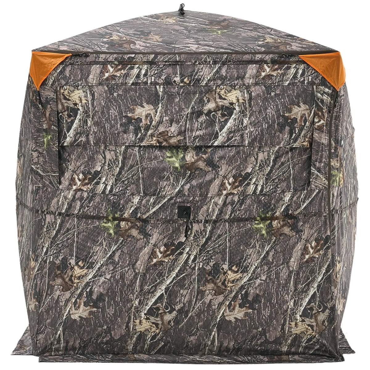 Hunting Blind for 2–3 People with Transparent Construction, Portable Bag, 360° Portable Camouflage Tent, Durable Hide with Silent Side Doors and Window Design, Suitable for Deer and Turkey Hunting