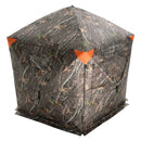 Medību slēpnis 288° ar caurredzamu konstrukciju, saliekams briežu medību slēpnis 6-7 personām ar pārnēsājamo somu, portatīva un izturīga medību telts ar 4 horizontalāliem logiem, piemērota tītaru un briežu medībām