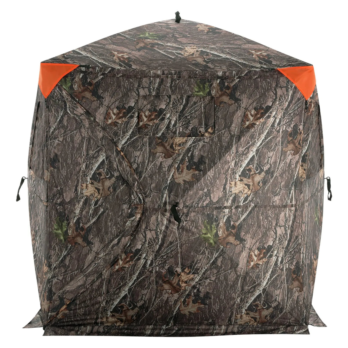 Hunting blind with 270° transparent mesh and 3 windows for 2–3 persons