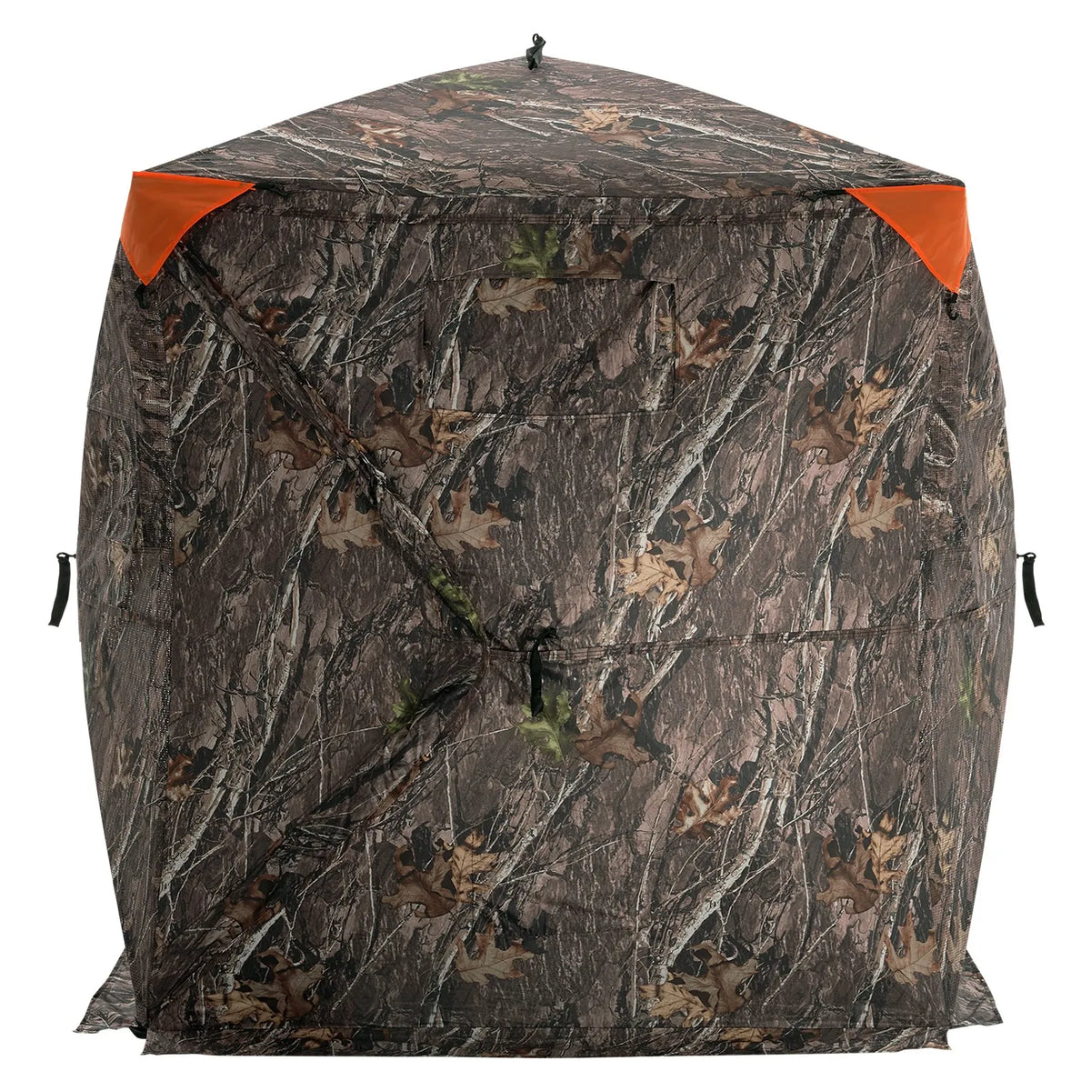 Hunting blind with 270° one-way mesh window for 1–2 persons
