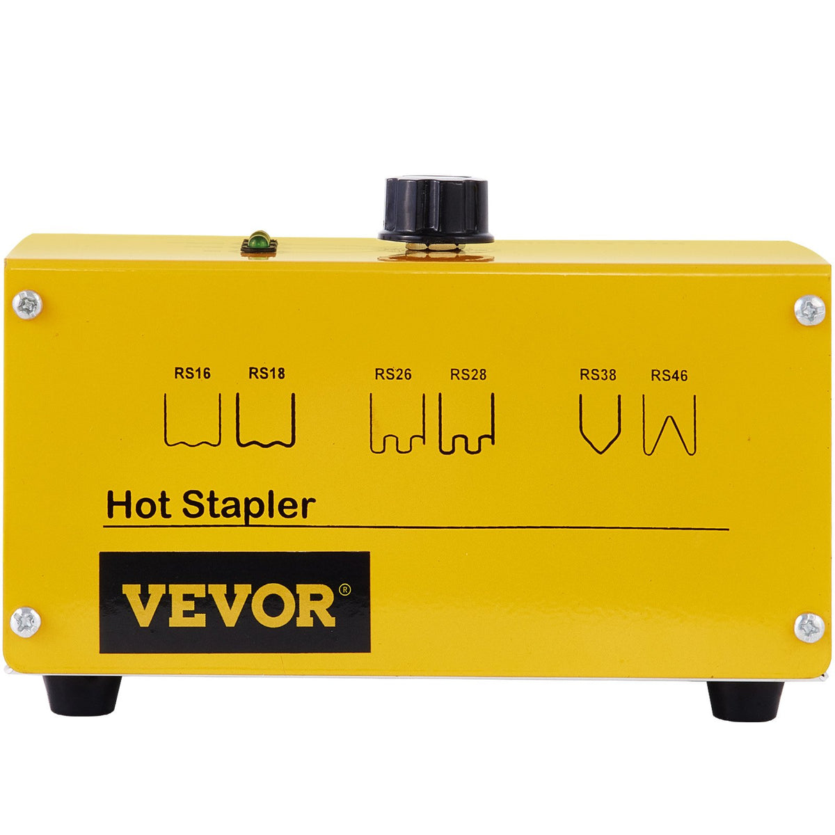 VEVOR Plastic Welding Machine 220V with Hot Clamp Gun, Plastic Repair Kit with 600 Clamps and 3 Temperature Settings