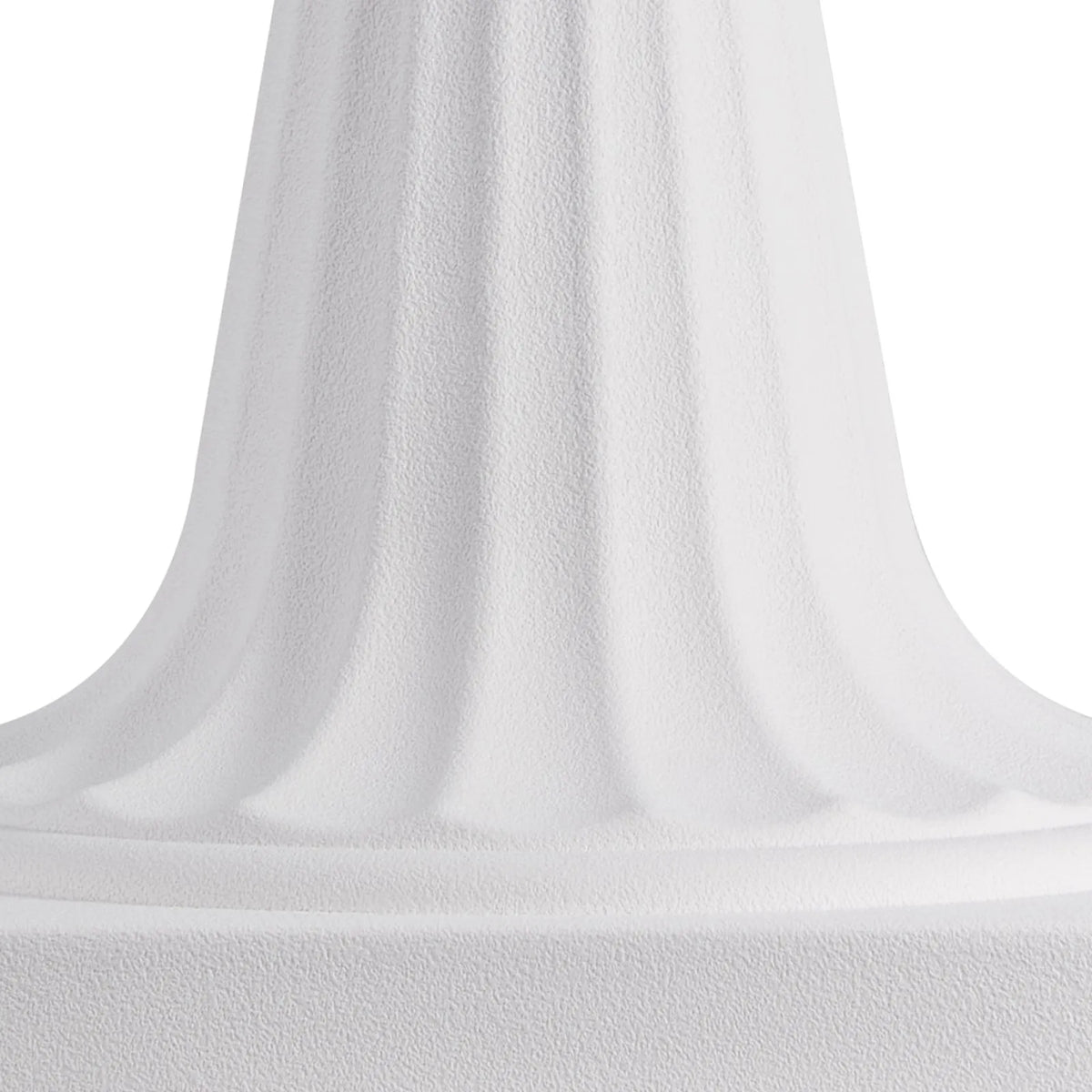 VEVOR Plastic Urn-Style Flower Pots 25 × 42 cm, 2 Pieces, Classic White Flower Pots for Indoor and Outdoor, Decorative Pots for Garden, Balcony, Terrace, Home Entrance, Weddings and Events