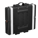 VEVOR 2U 19 collu servera statīva koferis ar 48,3 cm dziļumu, ABS korpuss un rokturis