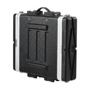 VEVOR 2U 19 collu servera statīva koferis ar 48,3 cm dziļumu, ABS korpuss un rokturis