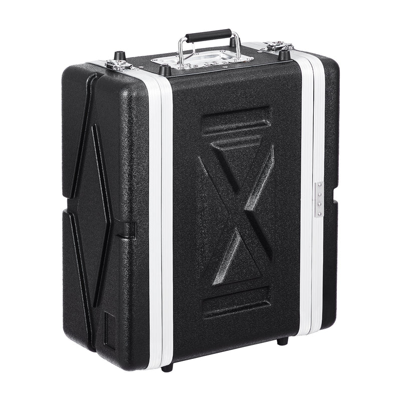 VEVOR 4U statņa korpuss servera skapim, 355,6 mm dziļums, ABS konstrukcija ar rokturi