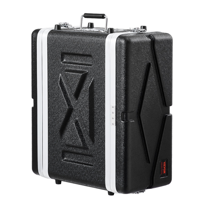 VEVOR 4U statņa korpuss servera skapim, 355,6 mm dziļums, ABS konstrukcija ar rokturi