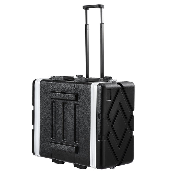 VEVOR 6U servera statnis, 48,3 cm dziļums, ABS korpuss, ar rokturi