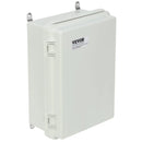 VEVOR āra elektrības sadales kārba 430 × 330 × 180 mm, ABS plastmasas elektriskā aizsargkārba ar eņģu vāku un nerūsējošā tērauda aizdari, IP67 putekļu un ūdensizturīga, paredzēta āra elektroinstalācijas projektiem - ZEMLETES.LV