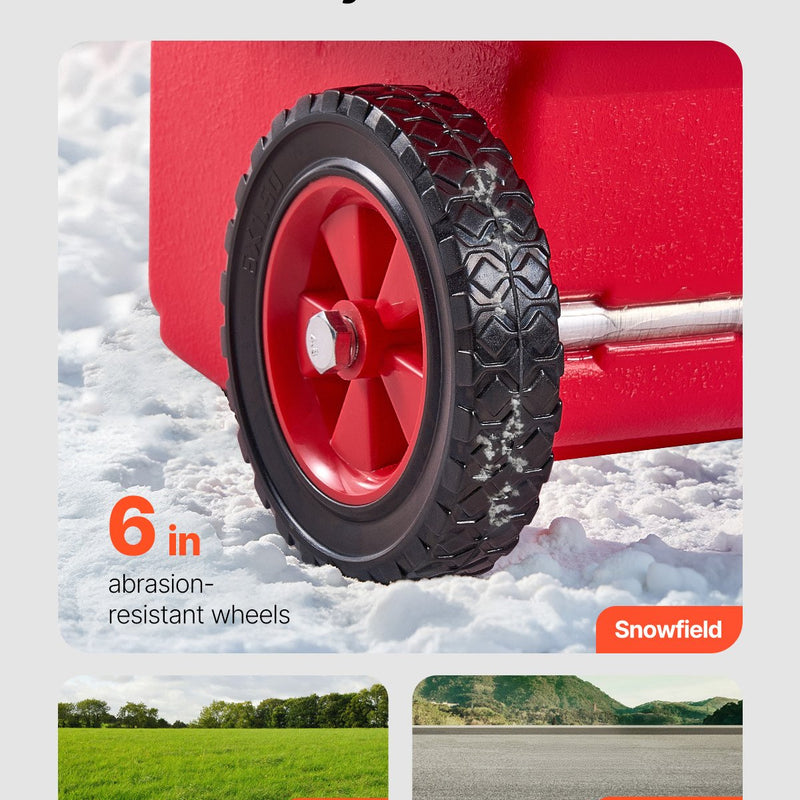 VEVOR 61 litru VEVOR degvielas konteiners ar 12 V elektrisko pārsūknēšanas sūkni