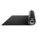 VEVOR 0,25 mm bieza plastmasas plēve 3,05 x 30,48 m, pastiprināts polietilēna pārklājums, aizsargplēve krāsošanai, tvaika barjera pagrīdes telpām, daudzfunkcionāla, melna - ZEMLETES.LV