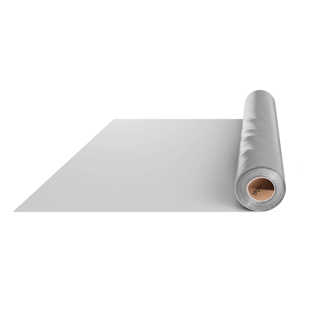 VEVOR 0,2 mm plastmasas plēve, 1,98 x 50 m pagrīdes tvaika barjera, izturīgs dārza polietilēna plēves rullis, daudzfunkcionāla būvniecības plēve, krāsošanas aizsargplēve saimniecībai, pelēka - ZEMLETES.LV
