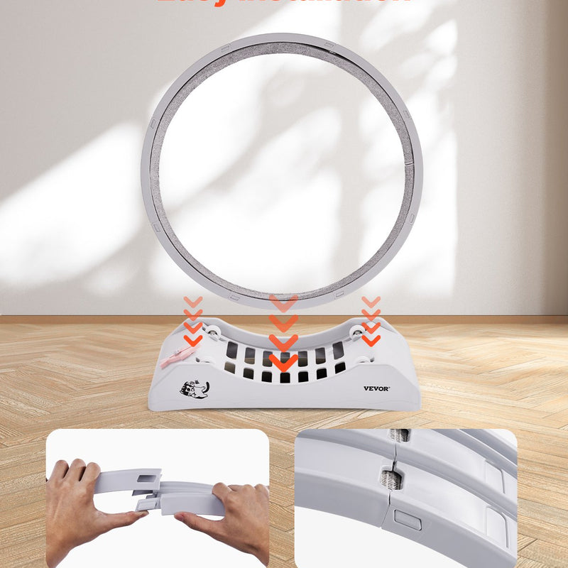 VEVOR VEVOR kaķu vingrošanas ritenis ar 80 cm diametru