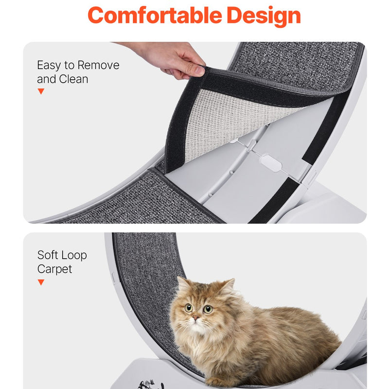 VEVOR VEVOR kaķu vingrošanas ritenis ar 80 cm diametru