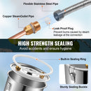11.4L destilācijas aparāts ar iebūvētu termometru uz vāka un 8W ūdens cirkulācijas sūkni, šo iekārtu var izmantot augļu vīnu, brendija, degvīna, viskija, etanola, ūdens un ēterisko eļļļu destilācijai.