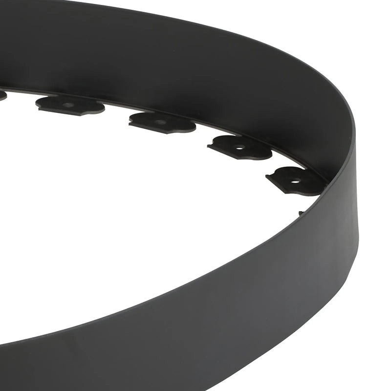 VEVOR plastmasas dārza apmale 2000 x 10 cm ar 30 stiprinājuma tapām un 2 zemes mietiem, elastīga zāliena apmales lenta bez rakšanas, UV izturīga apmale puķu dobēm, pagalmam un bruģa celiņiem