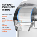 VEVOR profesionāla sniegpārsliņu ledus mašīna, 180 kg/24 h, nerūsējošā tērauda