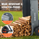 VEVOR Poli dārza izkraušanas ratiņi, smagsvara 600 kg kravnesība, 0,113 m³ ietilpība