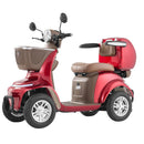 VEVOR smagās klases 4 riteņu mobilitātes skrejritenis senioriem un pieaugušajiem, celtspēja līdz 227 kg, darbības rādiuss līdz 35 km, 3 ātrumu režīmi, 1000 W visurgājējs elektriskais mobilitātes skrejritenis/ratiņkrēsls ar līdz 20° kāpuma spēju