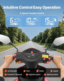 VEVOR smagās klases 4 riteņu mobilitātes skrejritenis senioriem un pieaugušajiem, kravnesība līdz 226,8 kg, nobraukums līdz 35 km, 3 ātrumu režīmi, 1000 W visurgājējs elektriskais mobilitātes skrejritenis/ratiņkrēsls ar kāpuma spēju līdz 20°