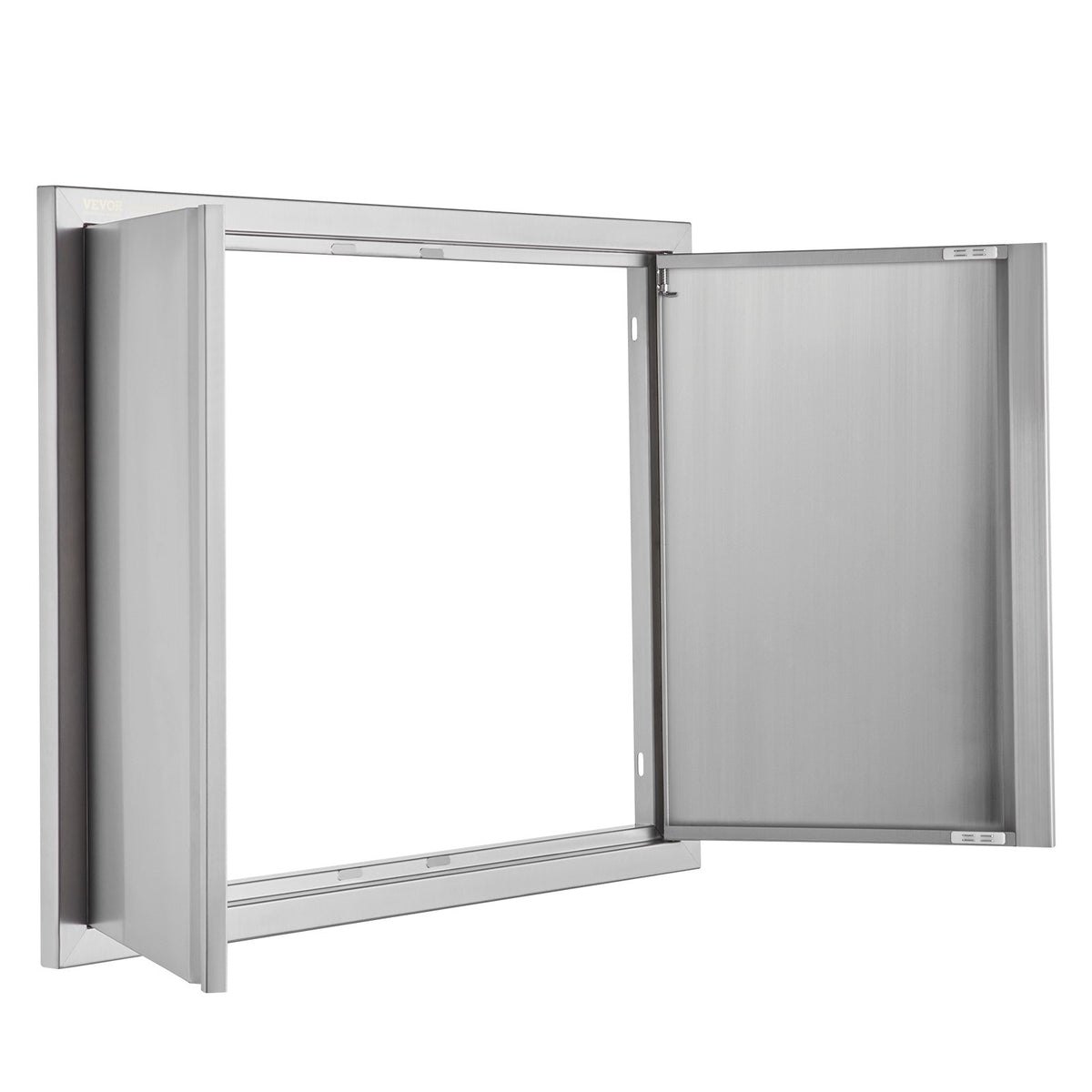 VEVOR Stainless Steel Double Door Grill for Outdoor Kitchen, 78.7×60.9 cm, Built-in, Vertical, with Handles