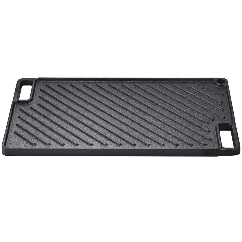 VEVOR Reversā Čuguna Grills/Griddle Panna  24,6 x 42,4 cm, Divu Degļu Izmērs