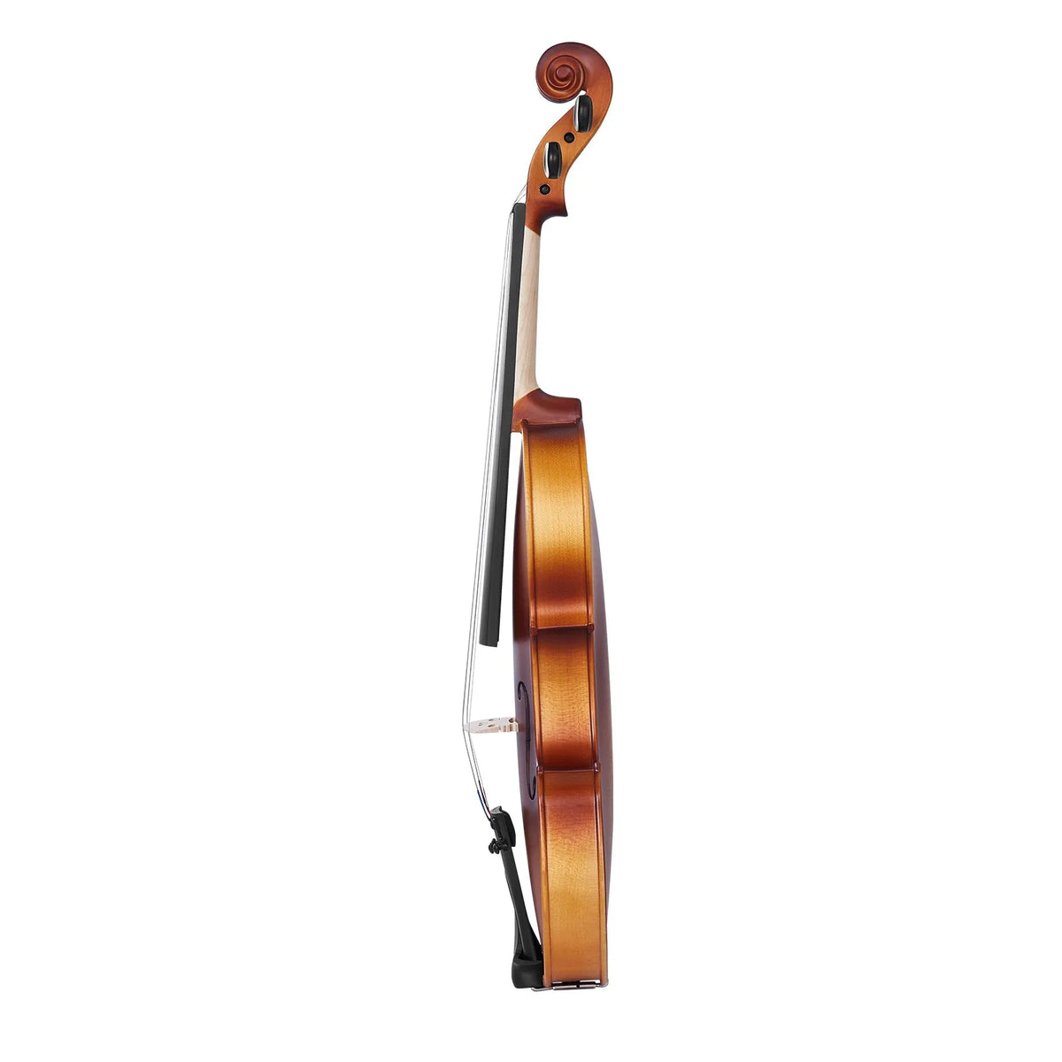 VEVOR Violin 4/4 355 mm Solid Wood Beginner Set Matte Brown