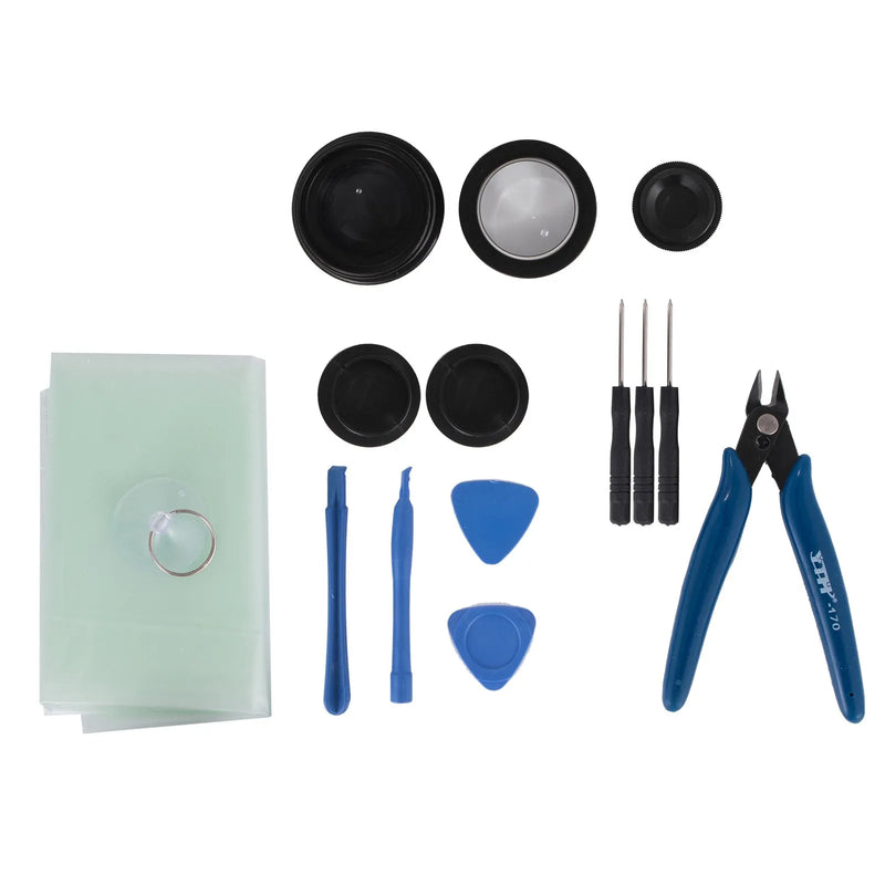 VEVOR trīnokulārais stereomikroskops ar kolonnas statīvu, 3,5–90× palielinājums, 360° rotējoša galva