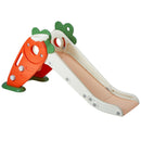 VEVOR bērnu slidkalniņš mazuļiem, vecumā no 1 līdz 12 gadiem, ar kāpšanas trepēm un basketbola grozu, iekštelpu un āra slidkalniņa rotaļu komplekts bērniem līdz 40 kg, ar paaugstinātām margām un neslīdošām virsmām