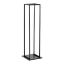 VEVOR iekštelpu malkas statīvs, 33 × 32 × 112 cm malkas turētājs, līdz 45 kg kravnesība, augsts glabāšanas statīvs, pulverkrāsota tērauda konstrukcija, izturīgs statīvs kamīnam