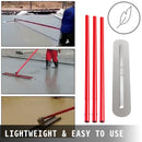 VEVOR manganēna tērauda betona līdzinātājs 900x200 mm ar rokturi un stiprinājumu - profesionāls cementa apdares instruments