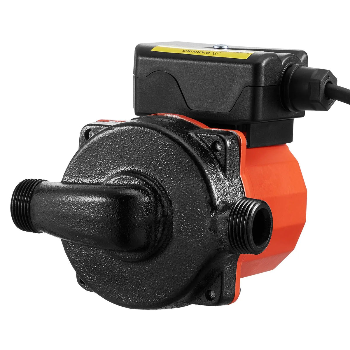VEVOR Hot Water Recirculation Pump, 38 l/min, Instant Circulation System, 3-Speed Control, 100 W, AC 220–240 V, G3/4 to G1/2 Adapter, Cast Iron Pump Head, for Water Heating Systems