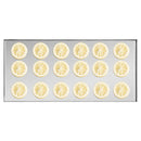 VEVOR vakuuma saldēšanas iekārta - 4 līmeņu augļu un dārzeņu saldēšanas žāvēšanas mašīna, balta