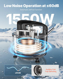 VEVOR vakuuma saldēšanas iekārta - 4 līmeņu augļu un dārzeņu saldēšanas žāvēšanas mašīna, balta