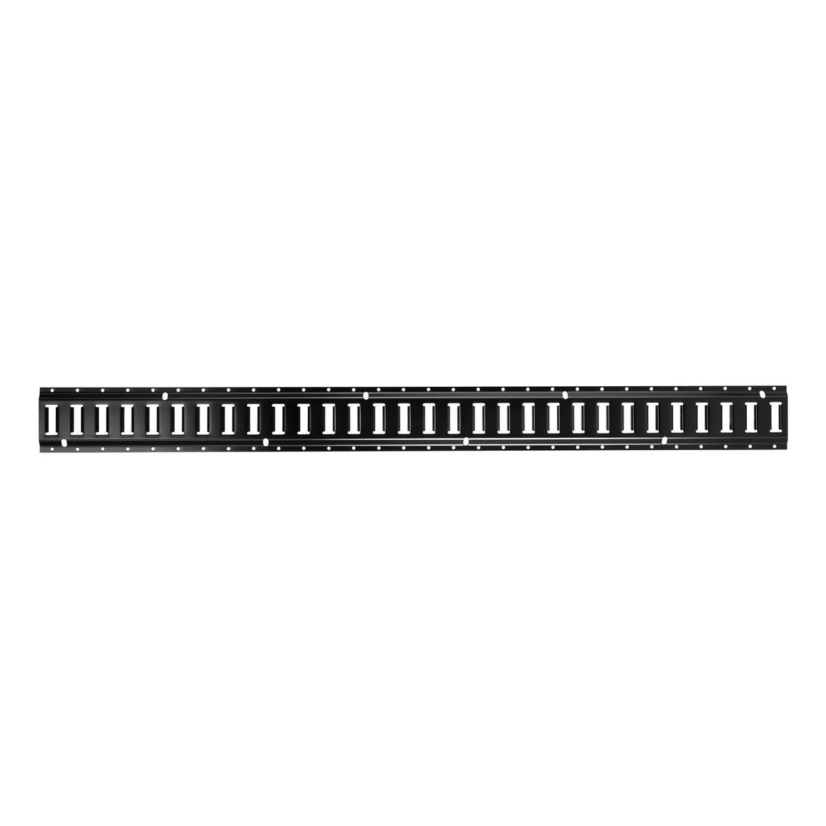 VEVOR E-Track Fastening Rail Kit, 6 pcs, 1.5 m E-Track Rails, 26 Parts, Including 2 Ratchet Straps, 6 O Rings, 6 D Ring Fasteners and 12 End Caps, Suitable for Garages, Vans, Trailers and Motorcycles