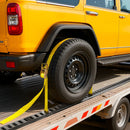 VEVOR E-Track nostiprināšanas sliedes, 4 gab., 2,3 m sliedes, nodrošina kravas un smagu priekšmetu nostiprināšanu līdz 909 kg, piemērots garāžām, furgoniem, motociklu un ATV stiprinājumiem