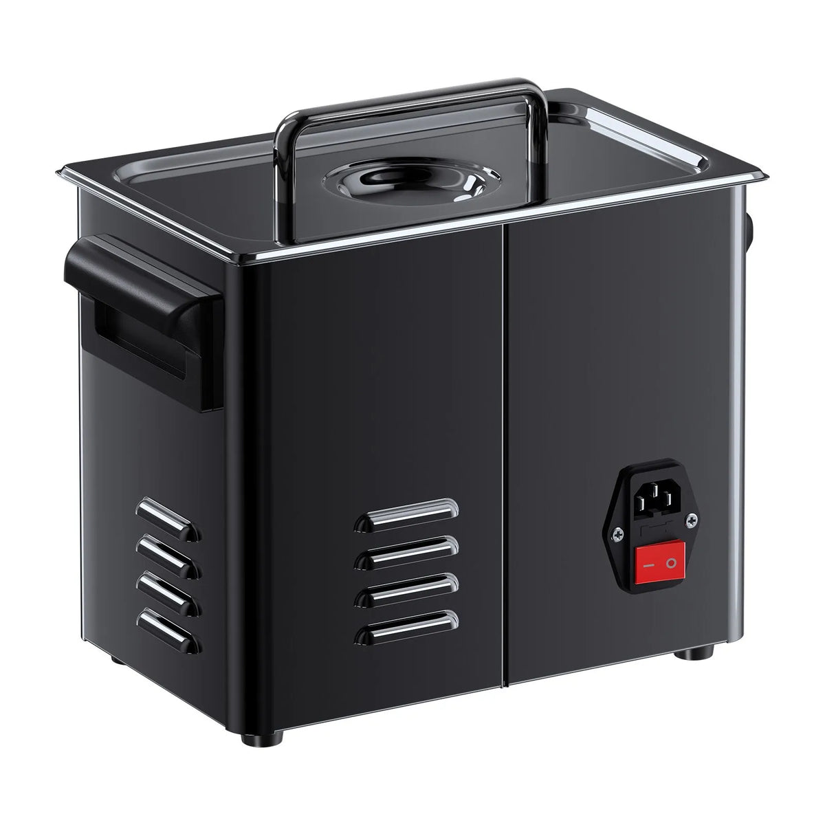 VEVOR 3 l Ultrasonic Cleaner, Professional Ultrasonic Cleaning Machine with Button Control, Stainless Steel Cleaning Equipment with Basket and Cleaning Ball, for Watches, Razors, Jewellery, Coins and More