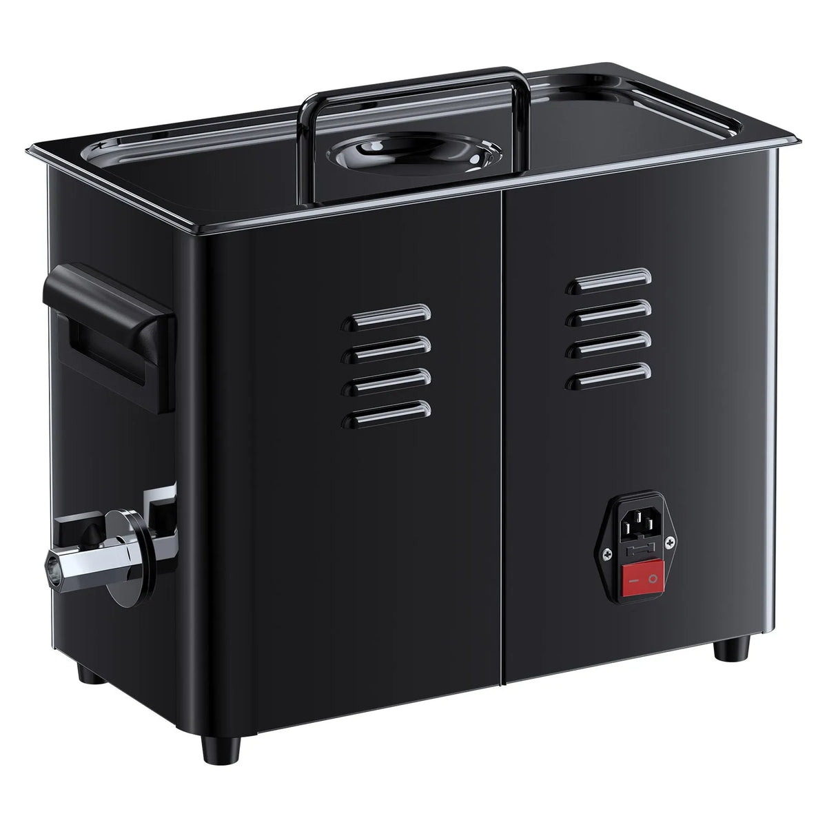 VEVOR 6 L Ultrasonic Cleaner, Professional Ultrasonic Cleaning Machine with Mechanical Control, Stainless Steel Cleaning Device with Basket and Cleaning Balls for Watches, Razors, Jewellery, Coins and Other Items