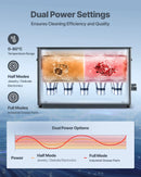 VEVOR 30 l ultraskaņas tīrītājs ar regulatora vadību, profesionāla nerūsējošā tērauda tīrīšanas iekārta ar grozu un tīrīšanas bumbiņu pulksteņiem, rotaslietām, monētām un citiem priekšmetiem