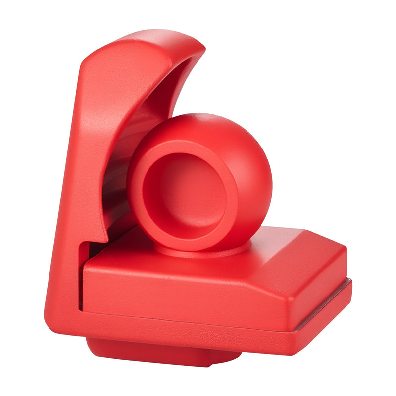 VEVOR piekabes sakabes slēdzene, piemērota 46 mm, 50,8 mm un 58,7 mm sakabēm, pastiprināta pretzagļu piekabes lodveida slēdzene ar 3 atslēgām, izturīga pret uzlaušanu un triecieniem, piemērota kemperiem, laivām un piekabēm, sarkana