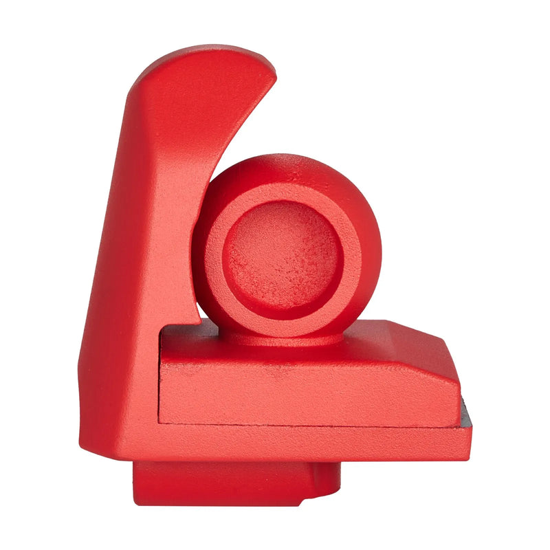 VEVOR piekabes sakabes slēdzene, piemērota 46 mm, 50,8 mm un 58,7 mm sakabēm, pastiprināta pretzagļu piekabes lodveida slēdzene ar 3 atslēgām, izturīga pret uzlaušanu un triecieniem, piemērota kemperiem, laivām un piekabēm, sarkana