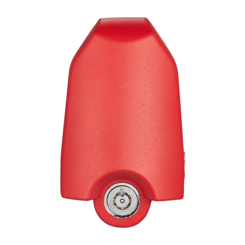 VEVOR piekabes sakabes slēdzene, piemērota 46 mm, 50,8 mm un 58,7 mm sakabēm, pastiprināta pretzagļu piekabes lodveida slēdzene ar 3 atslēgām, izturīga pret uzlaušanu un triecieniem, piemērota kemperiem, laivām un piekabēm, sarkana