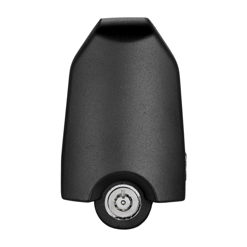 VEVOR piekabes sakabes slēdzene, piemērota 46 mm, 50,8 mm un 58,7 mm sakabēm, pastiprināta pretzagļu lodveida sakabes slēdzene ar 3 atslēgām, izturīga pret uzlaušanu un triecieniem, piemērota kemperiem, laivām un piekabēm, melna