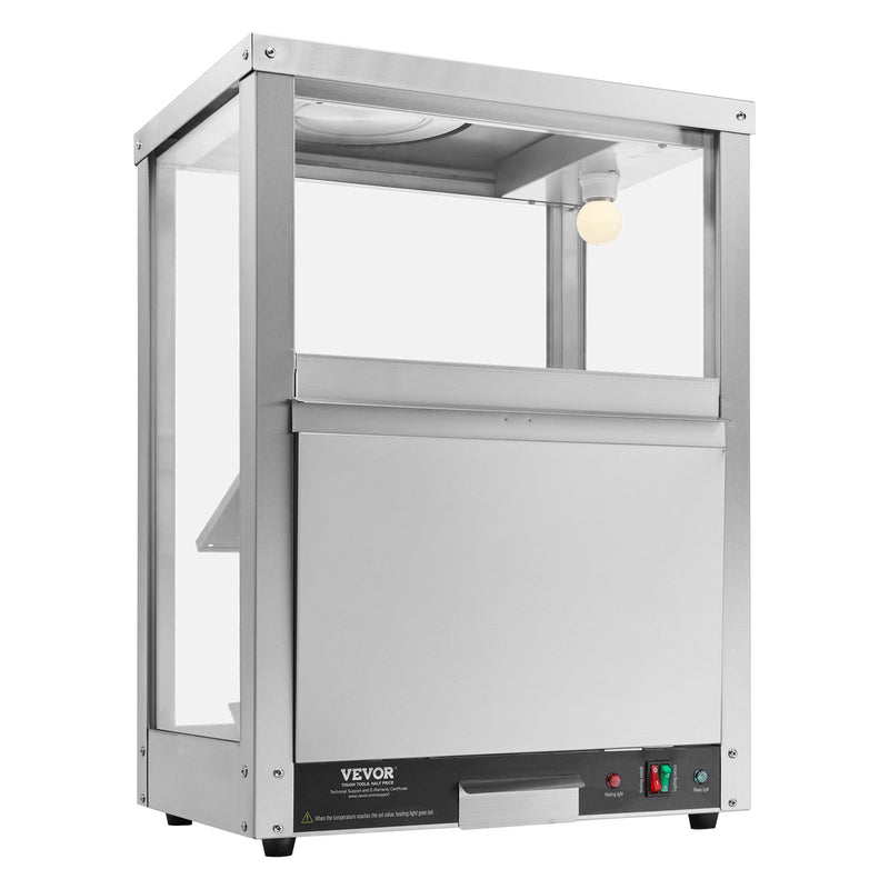 VEVOR Nacho Čipsu Sildītājs, 80L, piemērots nacho čipsiem, popkornam, zemesriekstiem un kartupeļu čipsiem