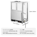 VEVOR Nacho Čipsu Sildītājs, 80L, piemērots nacho čipsiem, popkornam, zemesriekstiem un kartupeļu čipsiem