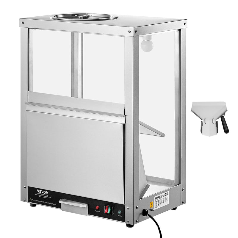 VEVOR Nacho Čipsu Sildītājs, 80L, piemērots nacho čipsiem, popkornam, zemesriekstiem un kartupeļu čipsiem